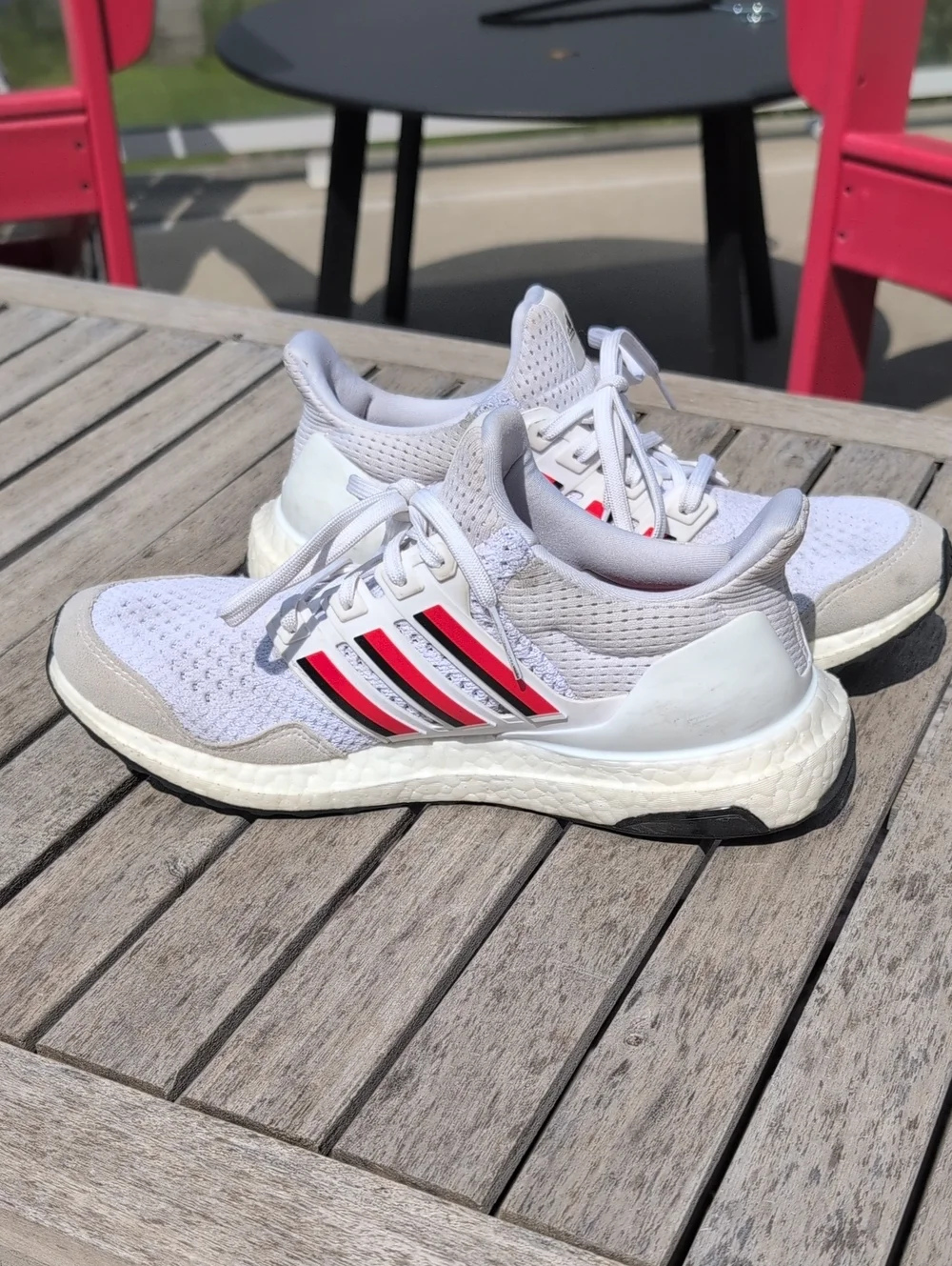 Adidas Nebraska Husker Ultraboost 7.5w/6.5m